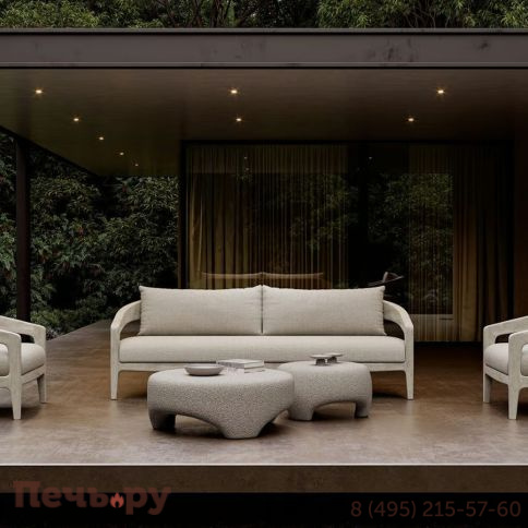 Диван трехместный с подушками Snoc Whale Ash фото 2