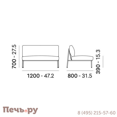 Диван угловой с подушками Pedrali Nolita Sofa фото 4