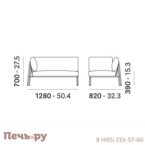 Диван угловой с подушками Pedrali Nolita Sofa фото 5