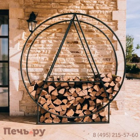 Дровница Искры костра Alfa фото