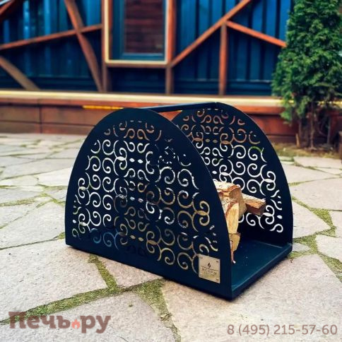 Дровница Искры костра Сиена фото