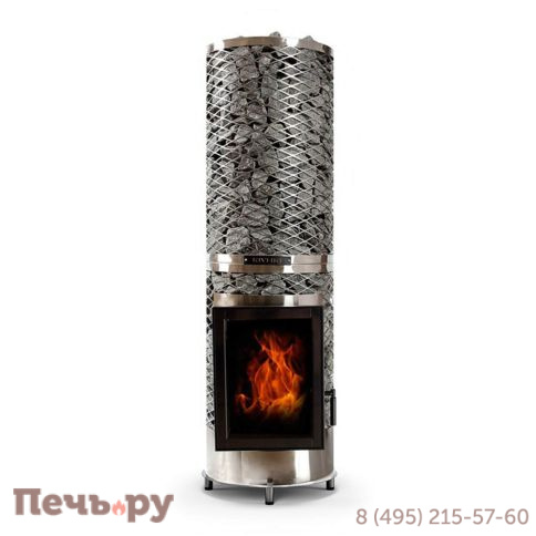 Дровяная печь для сауны IKI Kivi 2025 (дверца открывается налево) фото