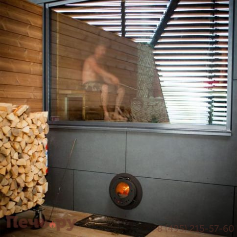 Дровяная печь для сауны IKI SL фото 9