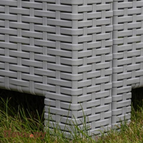 Двухместный диван Royal Family Lana светло-серый фото 4