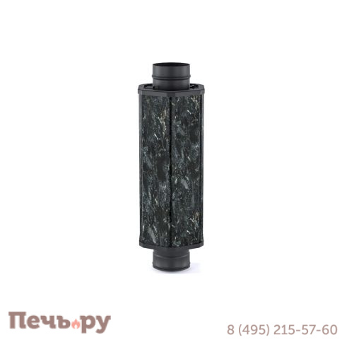 Экономайзер - теплообменник ИзиСтим Д-120 в камне, высота 700мм фото