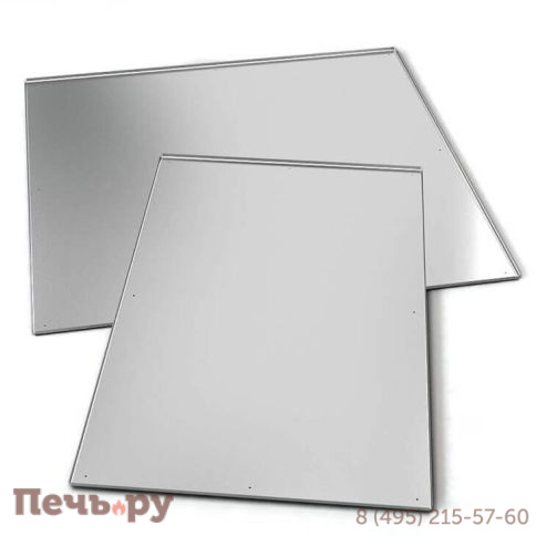 Экран отражающий Нерж. зерк. (AISI 430/0,5мм) 1000х1000мм фото