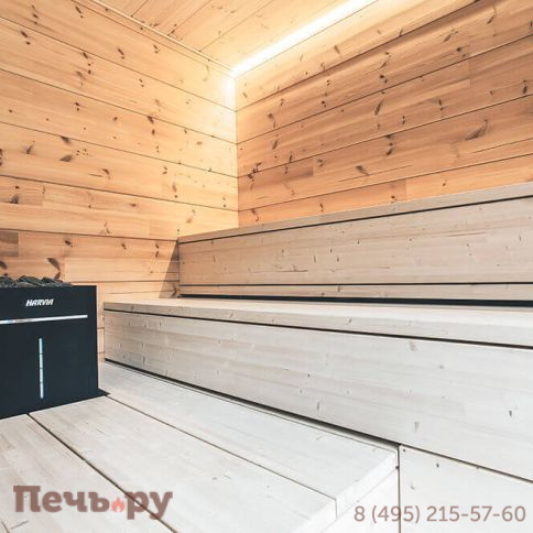 Электрическая печь Harvia Virta Combi HL90SA Black (без пульта) фото 3