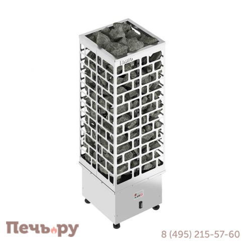 Электрическая печь SAWO Cubos (CUB3-60Ni2-P), без пульта, встр. блок мощности, 6 кВт, нерж. сталь фото