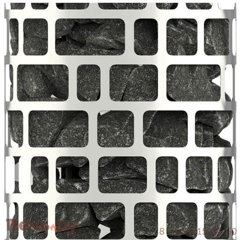 Электрическая печь SAWO Tower Aries круглая ARI3-75Ni2-P  (встроенный блок мощности Saunova 2.0. Панель управления не включена) фото 9