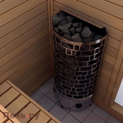 Электрическая печь SAWO Tower Aries пристенная ARI3-75Ni2-WL-P (встроенный блок мощности Saunova 2.0. Панель управления не включена) фото 5