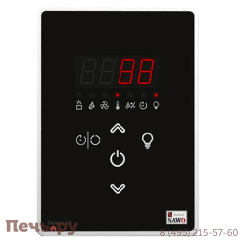 Электрическая печь SAWO Tower Aries угловая ARI3-60Ni2-CNR-P (со встроенным блоком мощности Saunova 2.0, панель управления не включена) фото 7