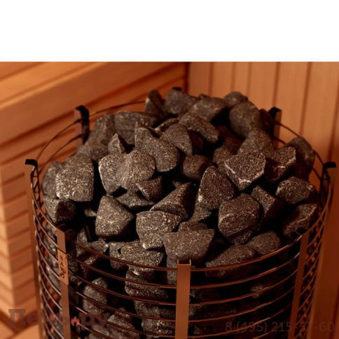 Электрическая печь SAWO Tower круглая TH3-45Ni2-P (со встроенным блоком мощности Saunova 2.0, панель управления не включена) фото 5