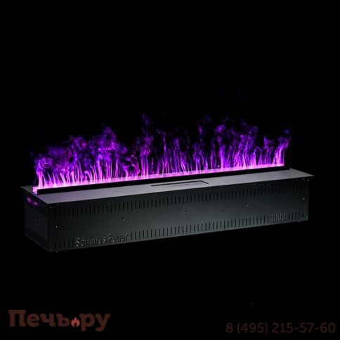 Электрический паровой камин Schones Feuer 3D FireLine 1000 RGB  фото 3