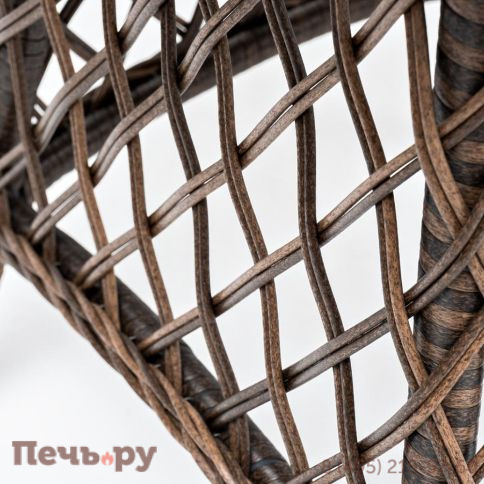 Эспрессо 4SiS плетеный круглый стол, цвет коричневый фото 9