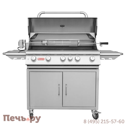 Газовый гриль Bull Brahma с основанием фото 2