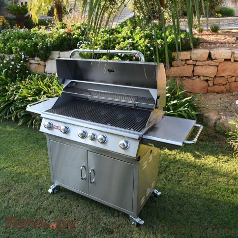 Газовый гриль Bull Brahma с основанием фото 6