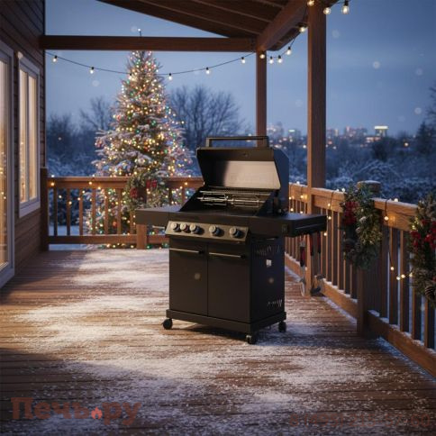 Газовый гриль Primeliner G class 4B комплектация Deluxe фото 5