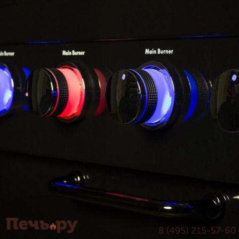 Газовый гриль Sahara A450 Performer 4B BBQ Black фото 4