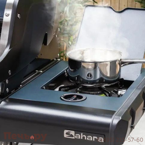 Газовый гриль Sahara X450 4 Burner BBQ Smokey Teal фото 5