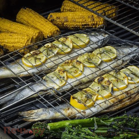 Газовый гриль Sahara X475 4 B BBQ Trolley Smokey Teal фото 8