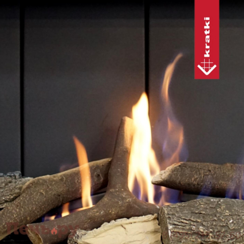 Газовый камин Kratki Pro LEO/LP/100/TUNEL/G20 (магистральный газ) фото 9