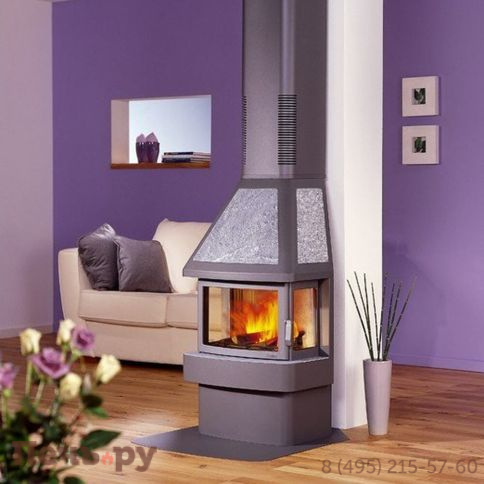 Готовый камин Contura 450T:40 фото