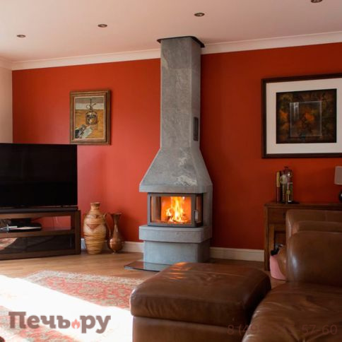 Готовый камин Contura 470T высокая фото 4