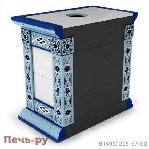 Готовый камин КимрПечь Билибин художественный пристенный с топкой Астов К7454 фото 6