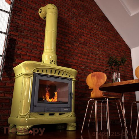 Готовый камин КимрПечь Модерн пристенный фото 11