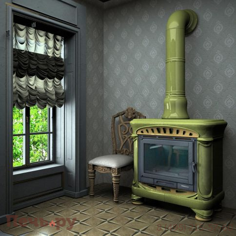 Готовый камин КимрПечь Модерн пристенный фото 12