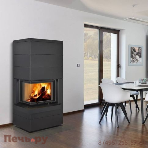 Готовый камин  Romotop Cara R/L Akum метал фото 2