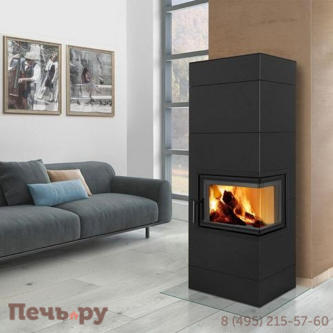 Готовый камин Romotop Variant R/L Akum метал фото