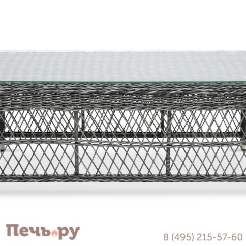 Гранд Латте 4SiS стол журнальный из искусственного ротанга, цвет графит фото 2