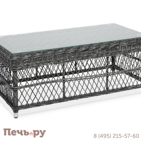 Гранд Латте 4SiS стол журнальный из искусственного ротанга, цвет графит фото 3
