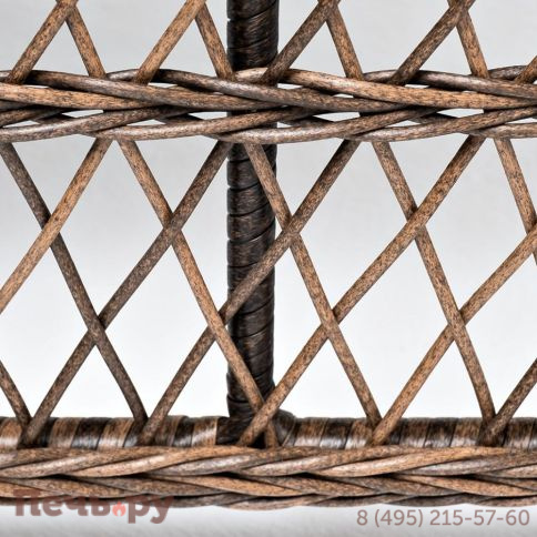 Гранд Латте 4SiS стол журнальный из искусственного ротанга, цвет коричневый фото 9