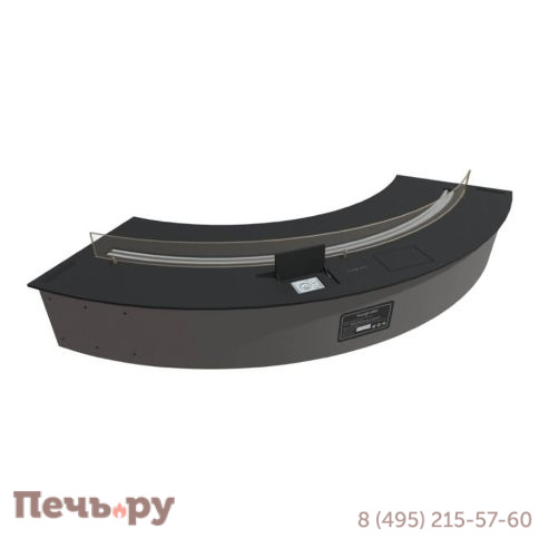 Изогнутый автоматический биокамин Biograte SmartFire L 1300 curve фото