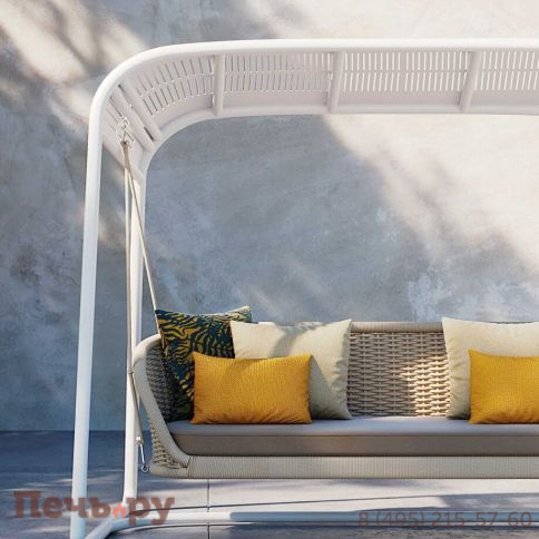 Качели плетеные с подушкой Atmosphera Ludo фото 2