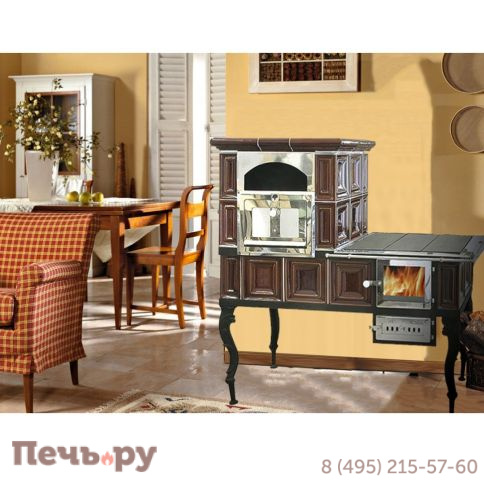 Кафельная печь ABX большая плита фото 5