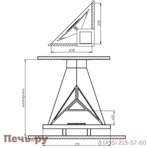 Камин Aves 19 Бари фото 3
