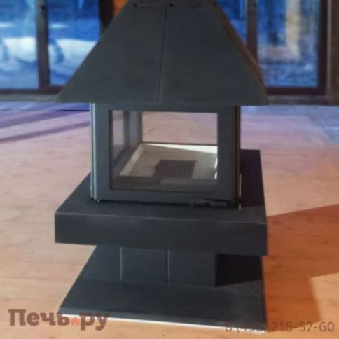 Камин ЭкоКамин островной Эклипс 4D фото 6