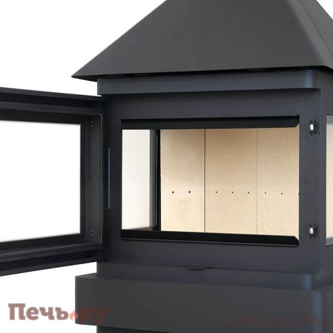 Камин ЭкоКамин Прага три стекла (РК 001) фото 4