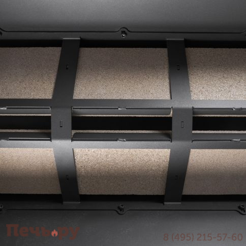 Камин ЭкоКамин Родос 900 черный шамот фото 8