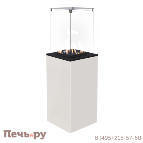 Камин газовый Kratki Patio M G31/37MBAR/B стекло (ручное управление) фото