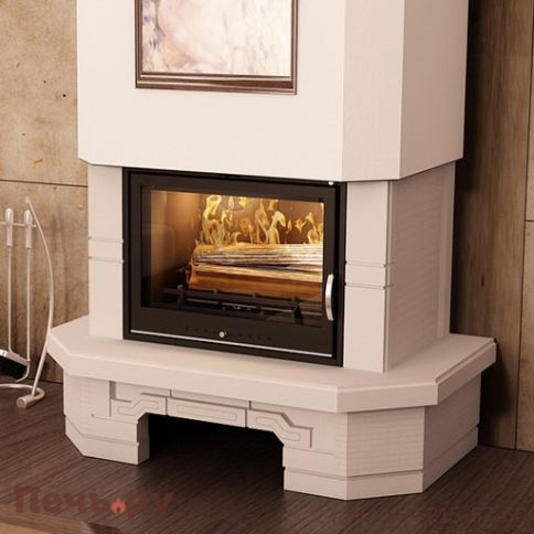 Камин Мета (облицовка Мелодия 700 и топка Эльба 700 П) фото