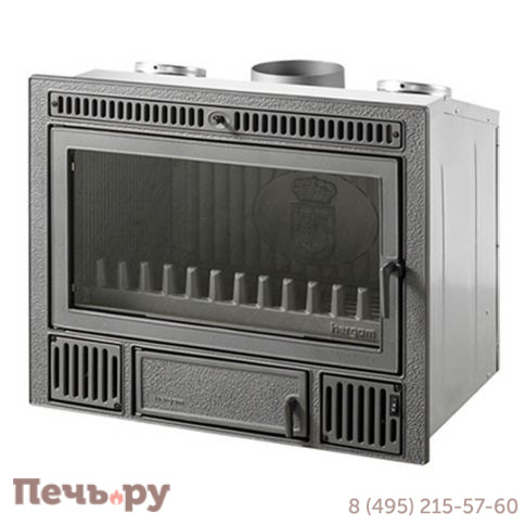 Каминная чугунная топка Hergom инсерт C-3/70 фото