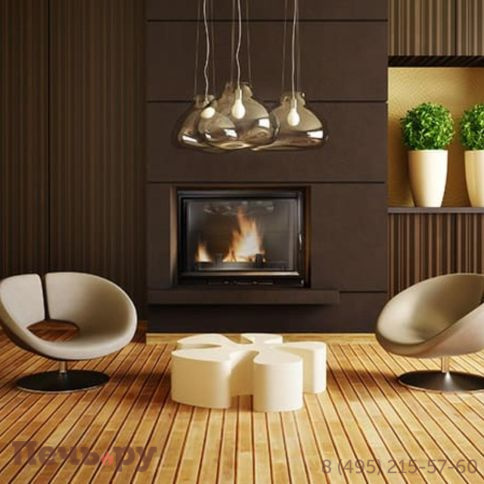 Каминная чугунная топка  Kaw-Met W 7 CO фото 2