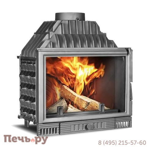 Каминная чугунная топка Kaw-Met W1 18кВт фото 4