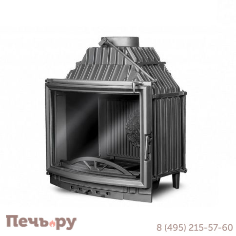 Каминная чугунная топка  Kaw-Met W10 фото 4