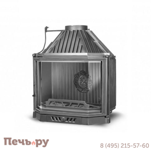 Каминная чугунная топка Kaw-Met W5 призма фото 2