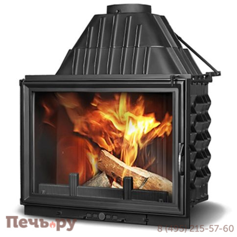 Каминная чугунная топка Kaw-Met W8 17,5 кВт Eko фото